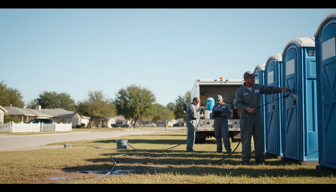 Long-Term Portable Toilet Rental in Nassawadox, VA near me